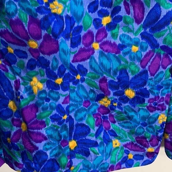 Adrianna Papell 100% Silk Lined Blazer, Size 14, great condition - Picture 5 of 5